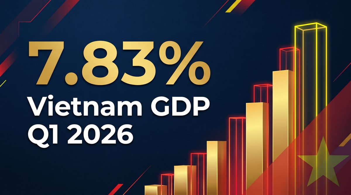 ベトナムGDP成長率7.83%達成のQ1 2026：消費主導型経済への転換と課題