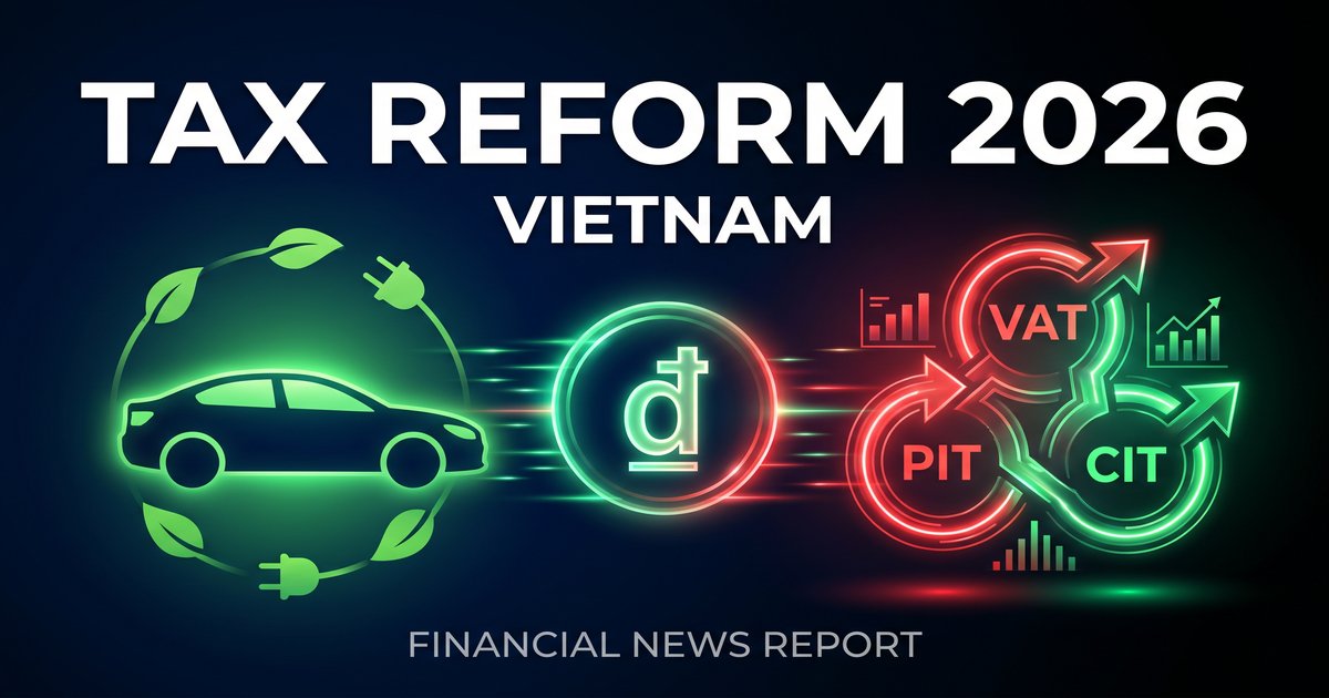 ベトナム税制大改正2026：PIT・VAT・CIT・SCT同時改正で中小企業・EV産業に何が変わるか