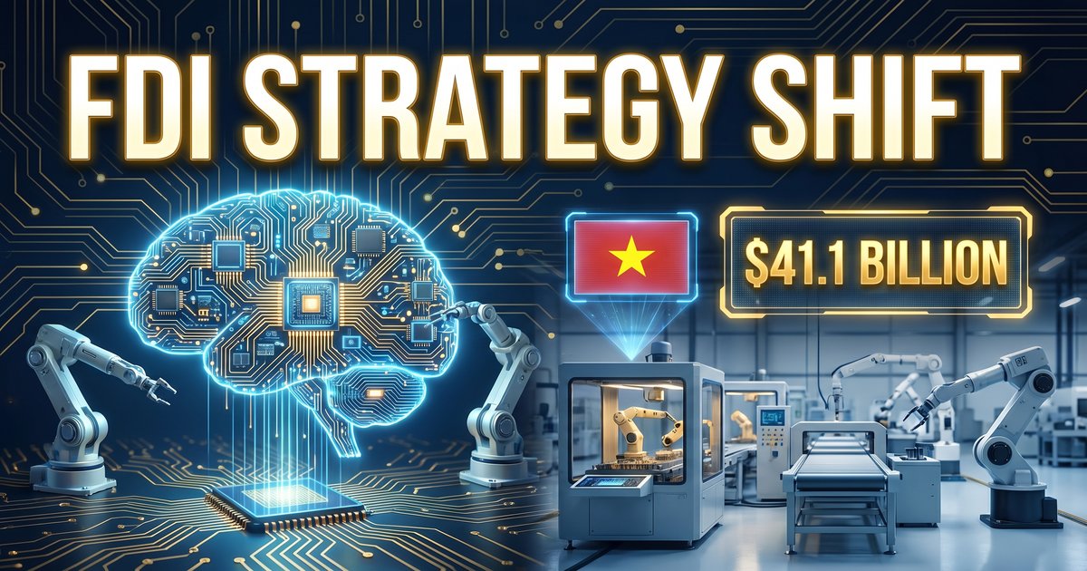 AI時代のベトナムFDI戦略転換：低コスト優位の終焉と2035年AIサービス輸出国への道筋