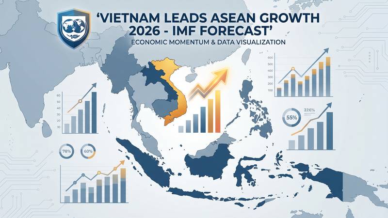 IMFが予測するベトナムの成長モメンタム：2026年の東南アジア経済を牽引