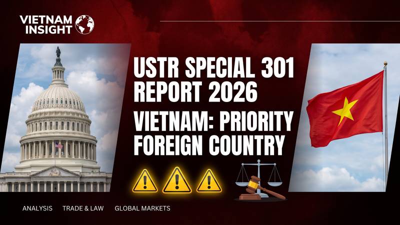 米USTRがベトナムを知的財産権「最優先懸念国」に指定：Section 301調査と貿易摩擦リスク