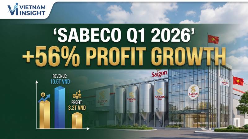 SABECOがQ1利益56%増：ビール大手の成長戦略とベトナム飲料市場の変革