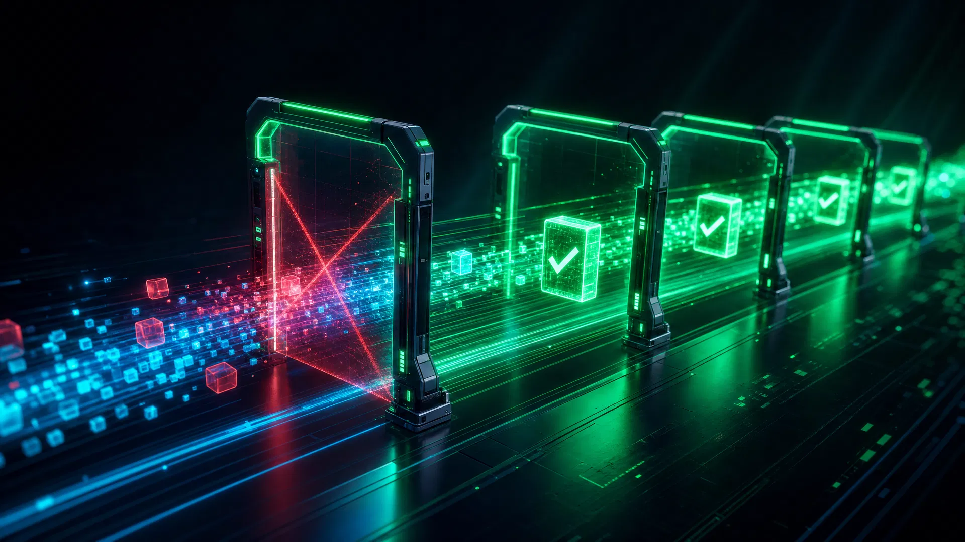 Evidence-gated Verification visualization