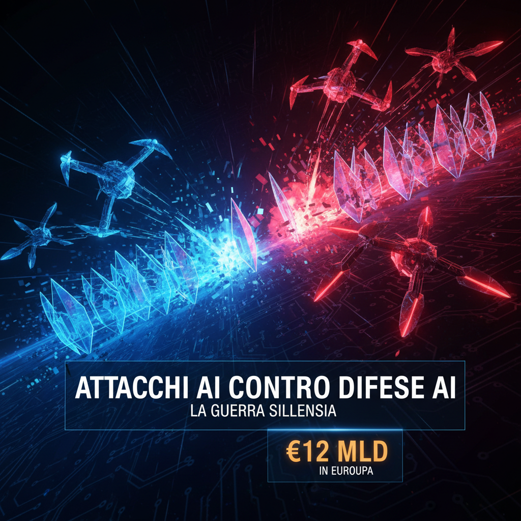 Attacchi AI contro difese AI: la guerra silenziosa costa già 12 mld€ in Europa