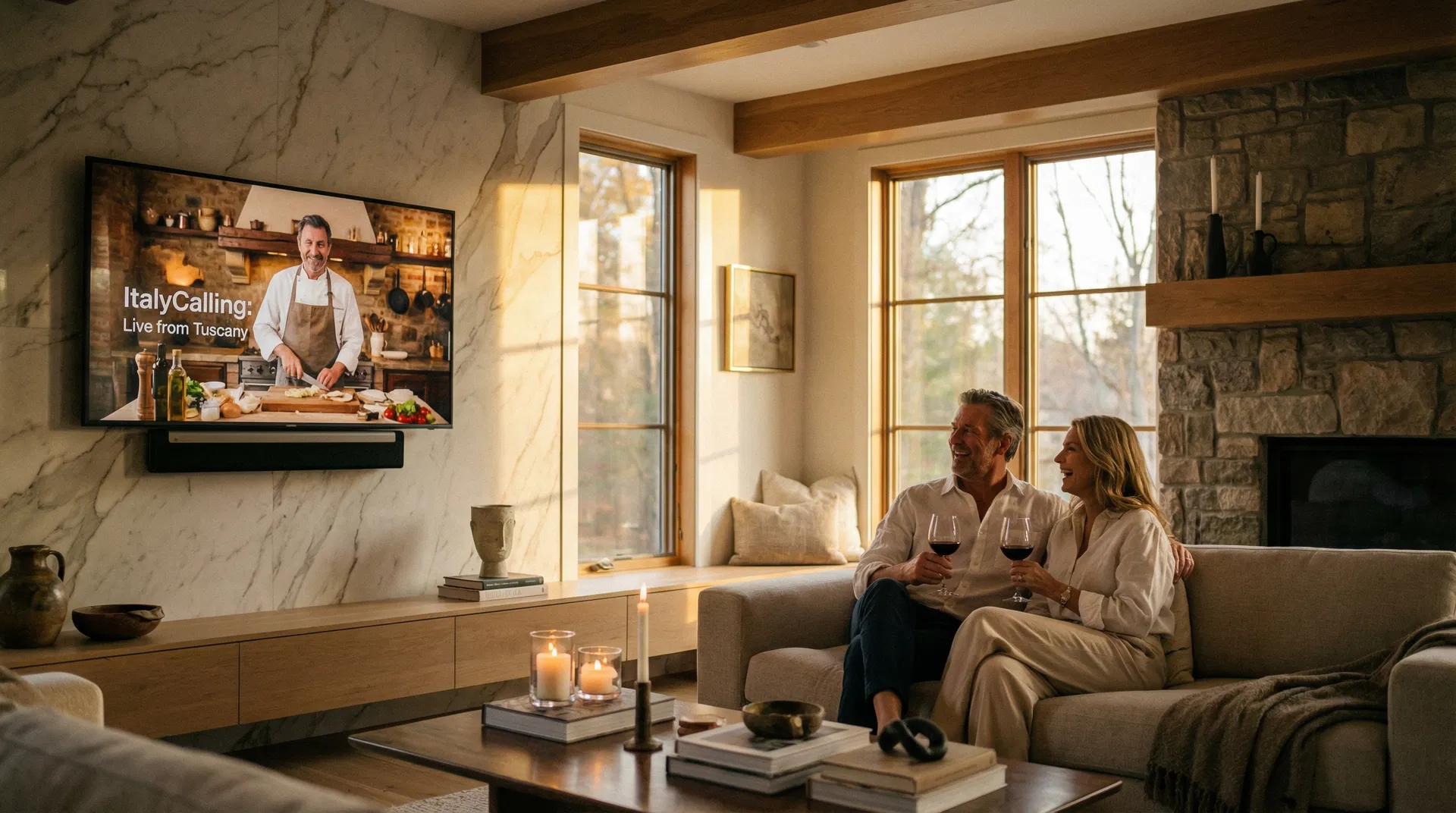 Every Month, Italy Comes to Them