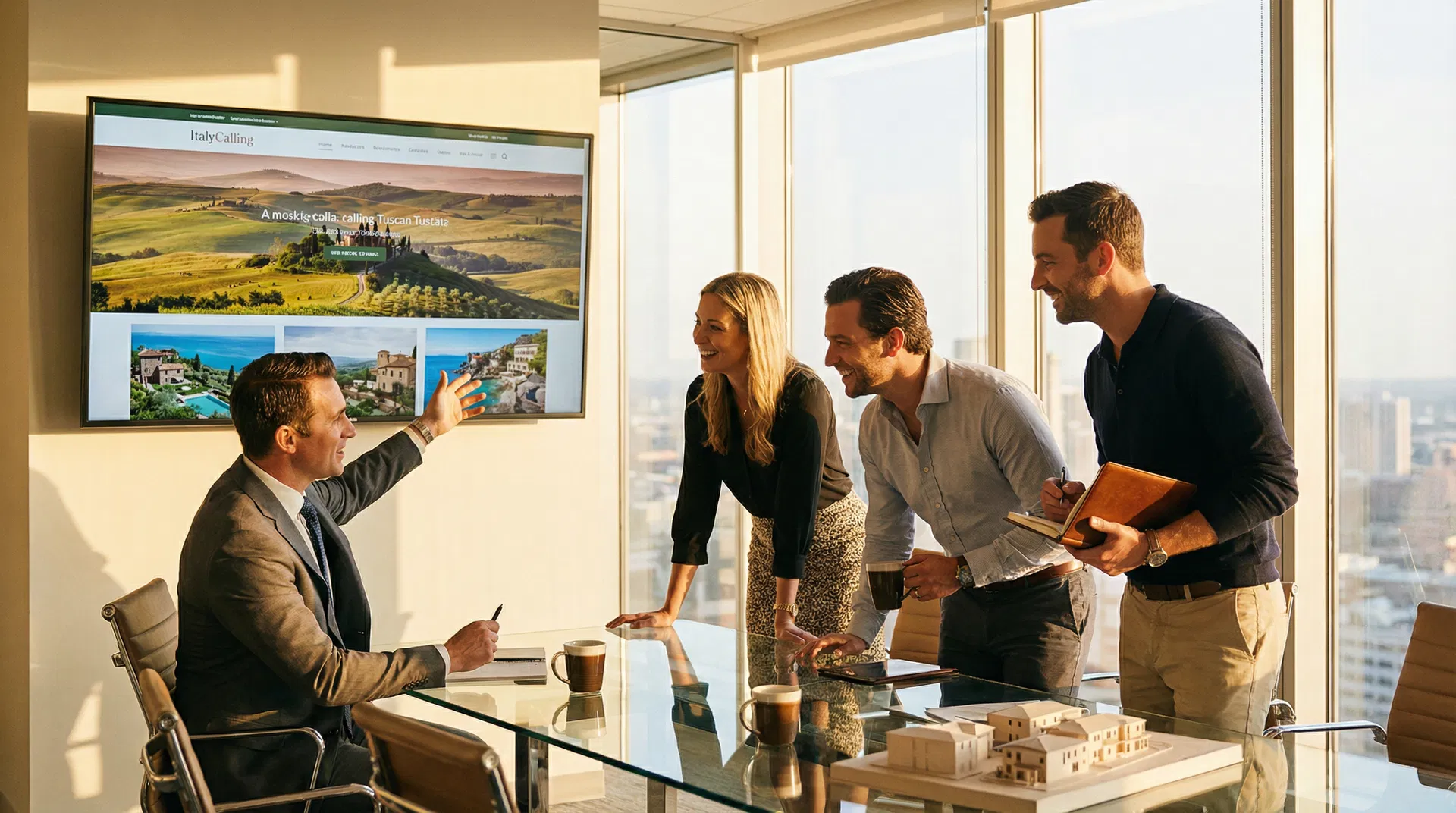 Real estate team adopting ItalyCalling