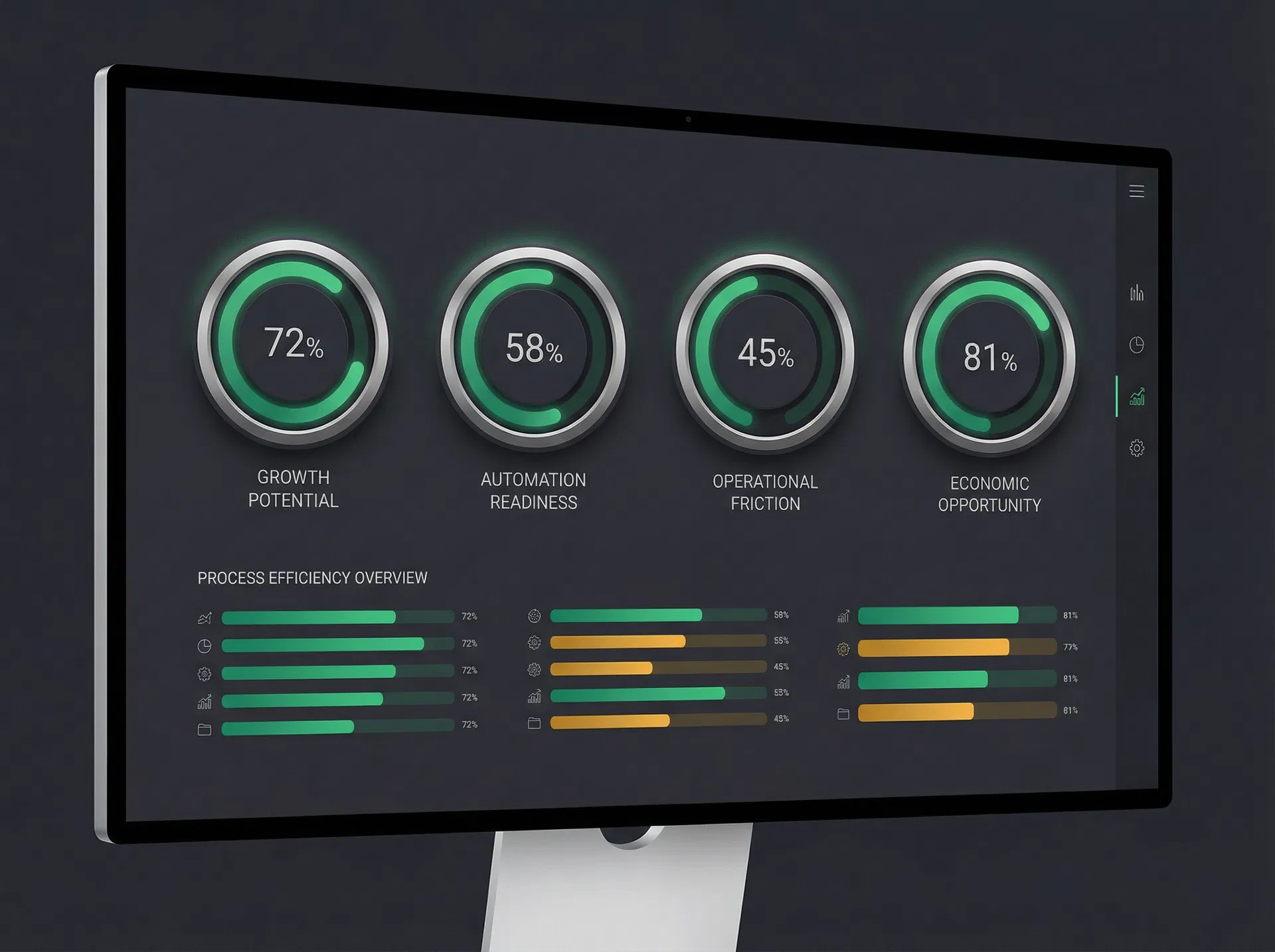 OperaScore — Dashboard di analisi del potenziale di automazione per PMI italiane