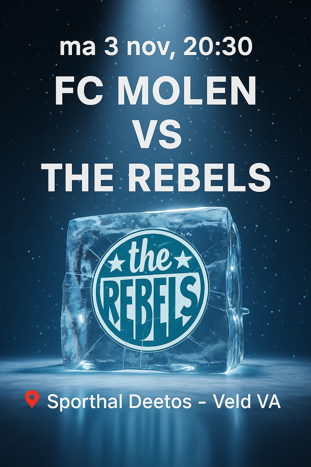 Matchday alert: Fc Molen vs The Rebels