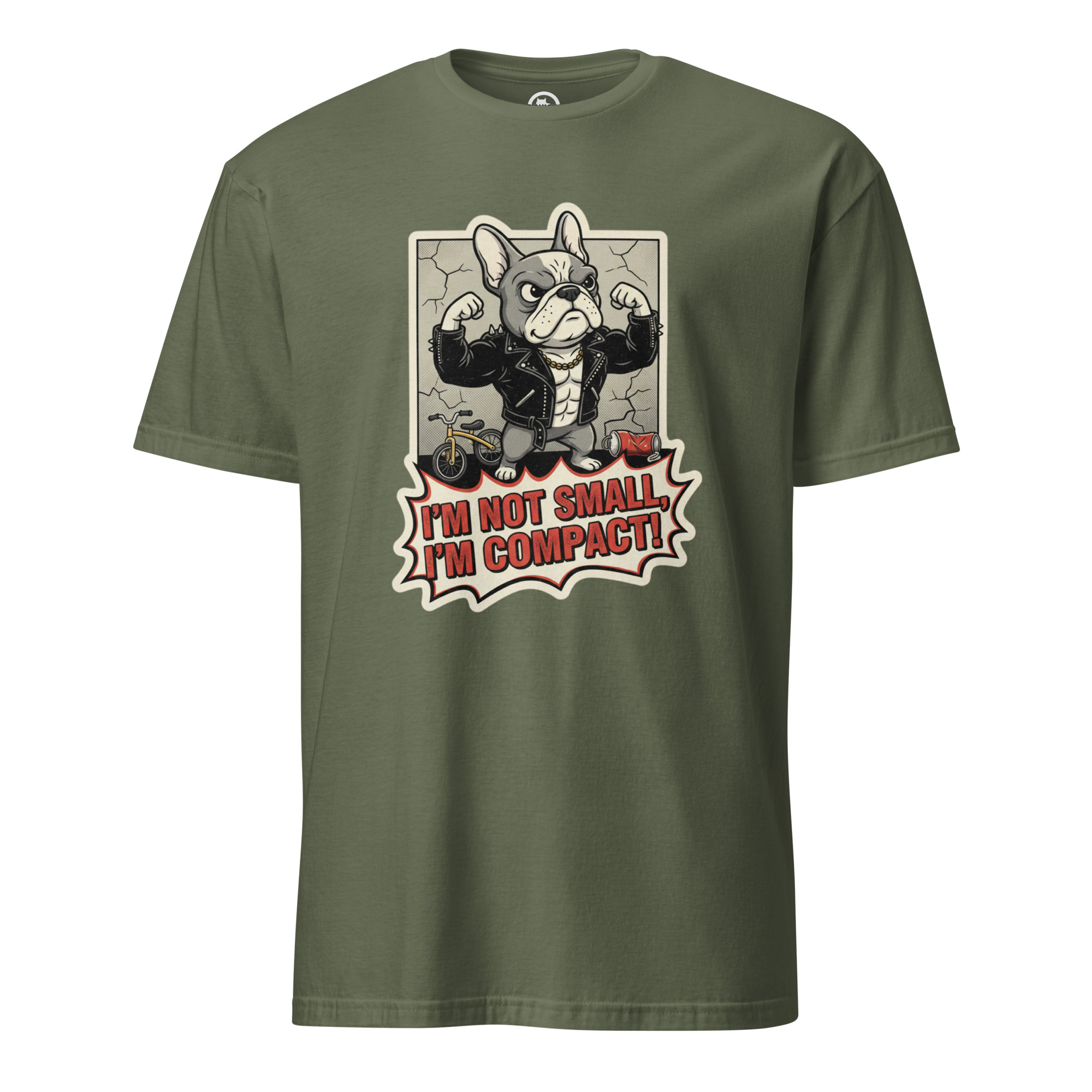 I'm Not Small, I'm Compact - Frenchie T-Shirt